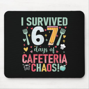 I Survived 67 Days Of Cafeteria Chaos Lunch Lady S Mouse Mat