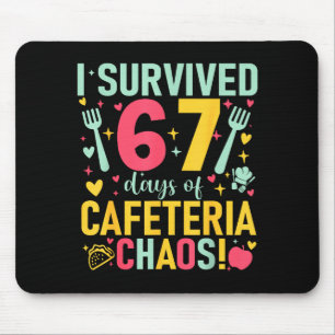 I Survived 67 Days Of Cafeteria Chaos Lunch Lady S Mouse Mat