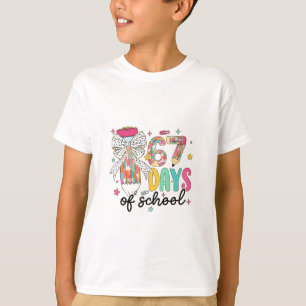 I Survived 67 Days of School 100 Days Of School T-Shirt