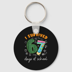 I Survived 67 Days Of School 67 Meme Science Teach Key Ring