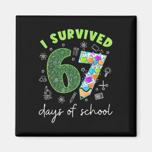 I Survived 67 Days Of School 67 Meme Science Teach Magnet