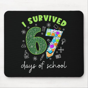 I Survived 67 Days Of School 67 Meme Science Teach Mouse Mat