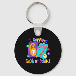 I Survived 67 Days Of School 67 Meme Student Teach Key Ring