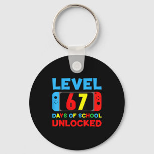 I Survived 67 Days Of School Bruh Students Six Sev Key Ring