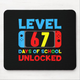 I Survived 67 Days Of School Bruh Students Six Sev Mouse Mat