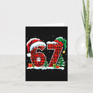 I Survived 67 Days Of School Christmas Funny Teach Card