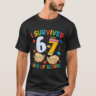 I Survived 67 Days Of School Cool Teacher Design T-Shirt