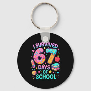 I Survived 67 Days Of School Cute Kid Six Seven Ce Key Ring