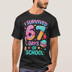 I Survived 67 Days Of School Cute Kid Six Seven Ce T-Shirt