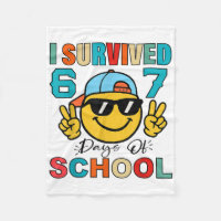 I Survived 67 Days Of School Funny 67 Meme Student
