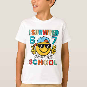 I Survived 67 Days Of School Funny 67 Meme Student T-Shirt