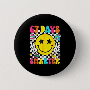 I Survived 67 Days Of School Funny 67 Meme Teacher 6 Cm Round Badge