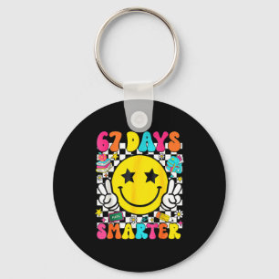 I Survived 67 Days Of School Funny 67 Meme Teacher Key Ring