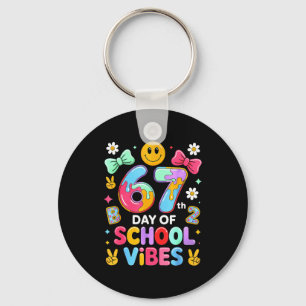 I Survived 67 Days Of School Funny 67 Teachers Stu Key Ring