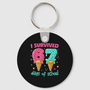 I Survived 67 Days Of School Funny 67 Teachers Stu Key Ring