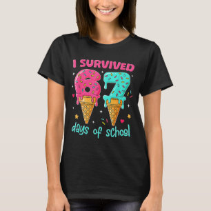 I Survived 67 Days Of School Funny 67 Teachers Stu T-Shirt