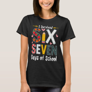 I Survived 67 Days Of School Funny 67 Teachers Stu T-Shirt
