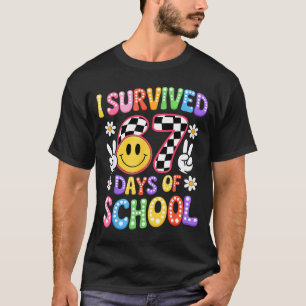 I Survived 67 Days Of School Funny 67 Teachers Stu T-Shirt