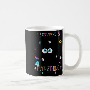 I Survived 67 Days Of School Funny Cat Six Seven M Coffee Mug
