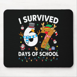I Survived 67 Days Of School Funny Meme Six Seven  Mouse Mat