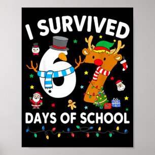 I Survived 67 Days Of School Funny Meme Six Seven  Poster