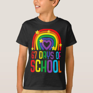 I Survived 67 Days Of School Funny Meme Student Te T-Shirt