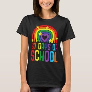 I Survived 67 Days Of School Funny Meme Student Te T-Shirt