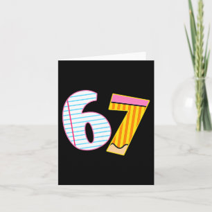 I Survived 67 Days Of School Funny Meme Teacher 2  Card