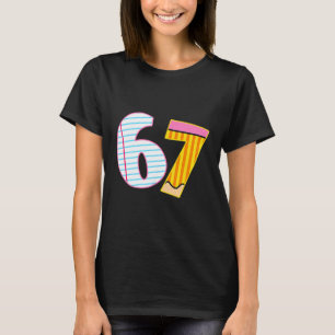I Survived 67 Days Of School Funny Meme Teacher 2 T-Shirt