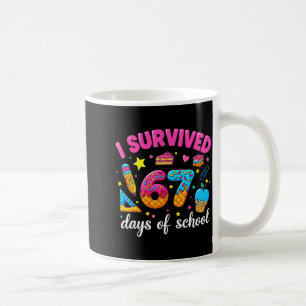 I Survived 67 Days Of School Funny Meme Teacher St Coffee Mug