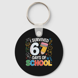 I Survived 67 Days Of School Funny Meme Teacher St Key Ring