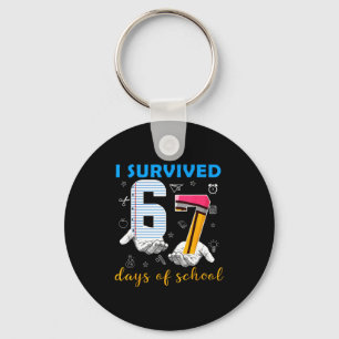I Survived 67 Days Of School Funny Meme Teacher St Key Ring