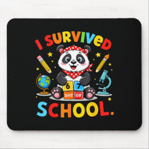 I Survived 67 Days Of School Funny Meme Teacher St Mouse Mat
