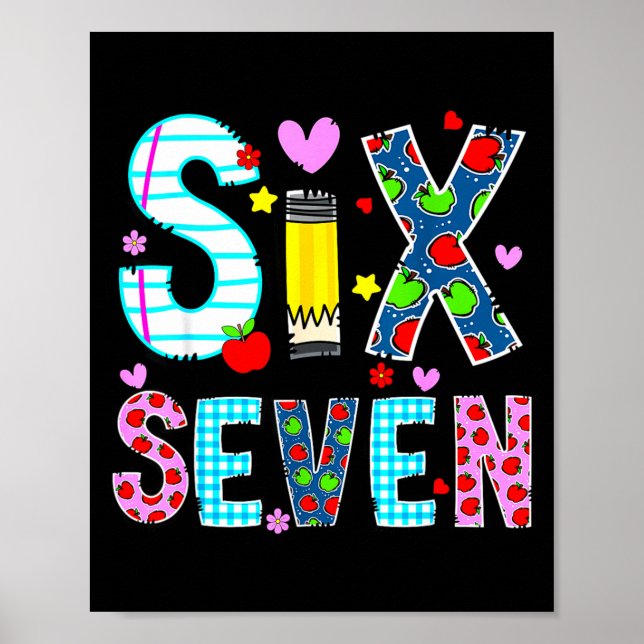 I Survived 67 Days Of School Funny Meme Teacher St Poster (Front)