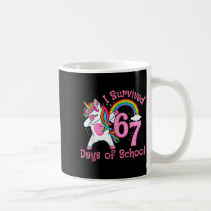 I Survived 67 Days Of School Funny Six Seven 6 7 M Coffee Mug