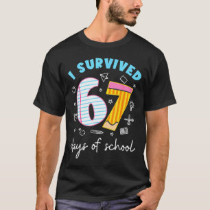 I Survived 67 Days Of School Funny Six Seven 6 7 M T-Shirt