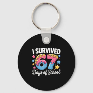 I Survived 67 Days Of School Funny Teacher Back To Key Ring
