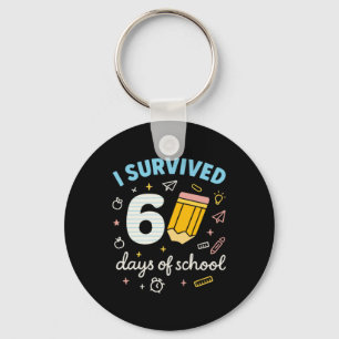 I-Survived-67-Days-Of-School Key Ring