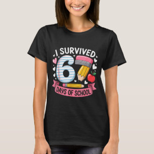 I Survived 67 Days Of School Six Seven 6 7 Teacher T-Shirt
