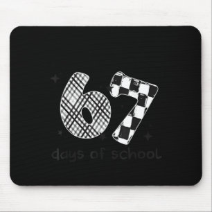 I Survived 67 Days Of School Six Seven Meme Teache Mouse Mat