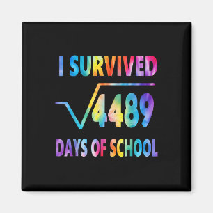 I Survived 67 Days Of School Square Root 4489 Math Magnet