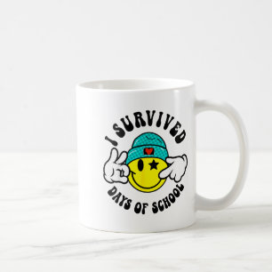 I Survived 67 Days Of School Teachers Students Six Coffee Mug