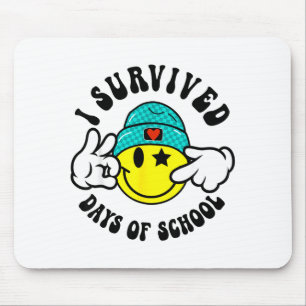 I Survived 67 Days Of School Teachers Students Six Mouse Mat