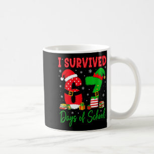 I Survived 67 Six Seven Days Of School Teacher Chr Coffee Mug