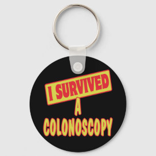 I SURVIVED A COLONOSCOPY KEY RING