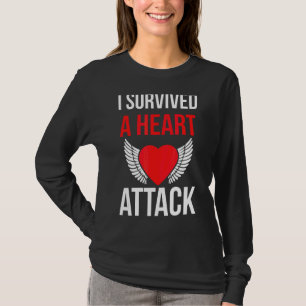 I Survived A Heart Attack Bypass Survivor Cardiac T-Shirt
