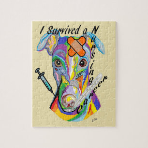 I Survived a Nursing Career Jigsaw Puzzle