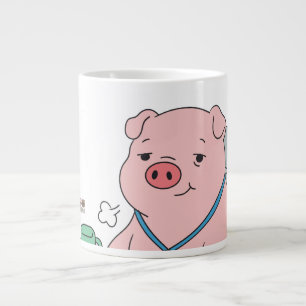 I Survived Another Meeting Large Coffee Mug