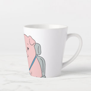 I Survived Another Meeting Latte Mug