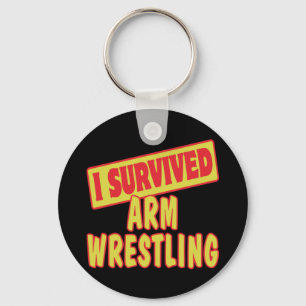 I SURVIVED ARM WRESTLING KEY RING